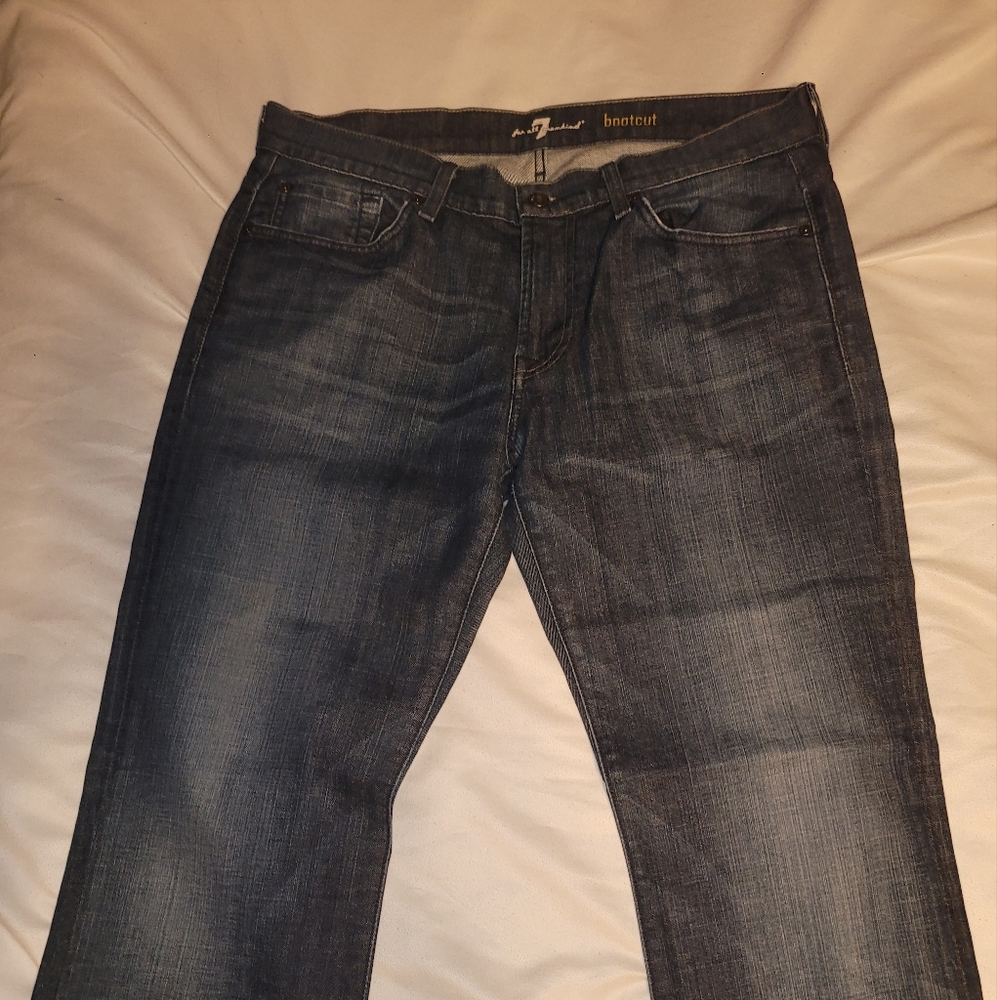 7 for all Mankind bootcut Jean size 36 dark blue